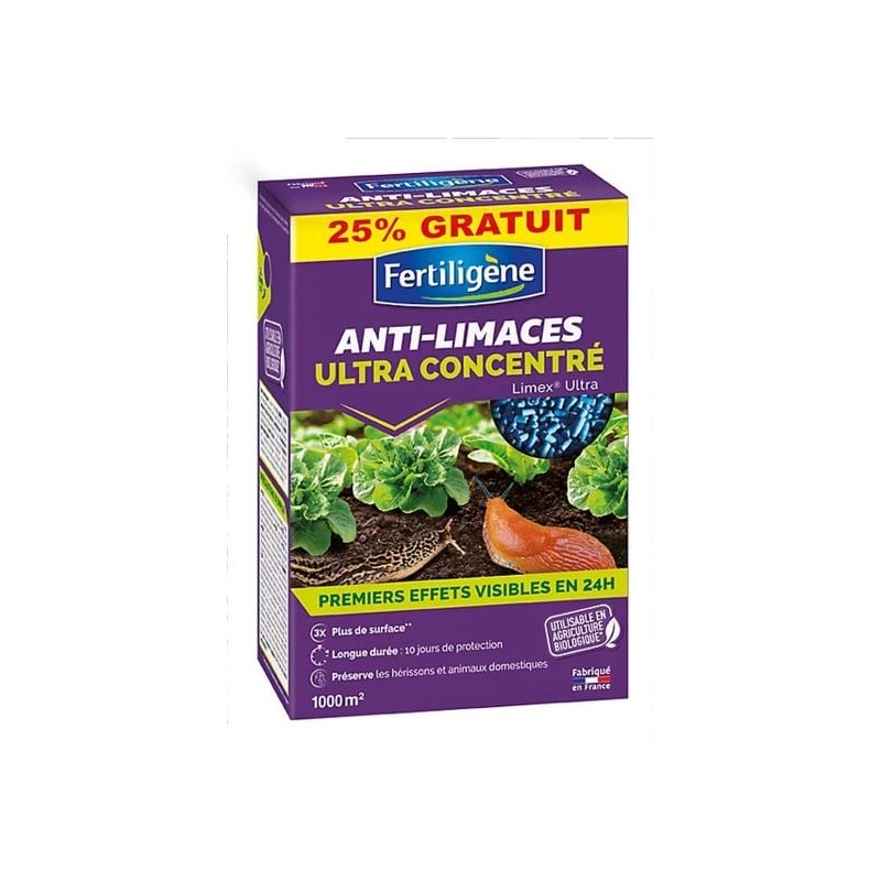 Fertiligène ANTI-LIMACES & ESCARGOTS ULTRA CONCENTRE 1Kg