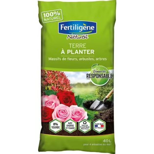 Fertiligène Terre à planter démarche responsable 40L