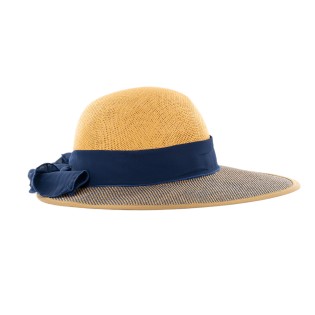 Chapeau Laurine Paille Taille ajustable