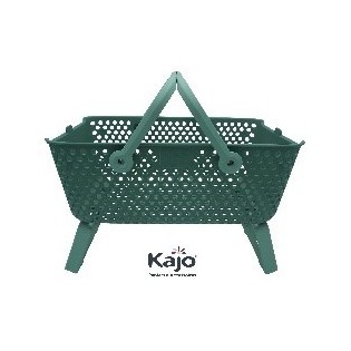 Panier Kajo 15L Vert Olive / Vert Amande