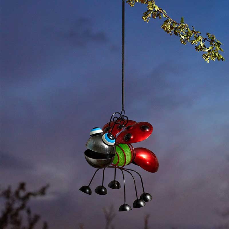 Coccinelle LadyGlo phosphorescente suspendus