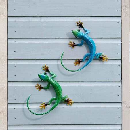 Gecko Bleu/Vert