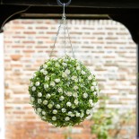 Boule Rose Blanches 30cm