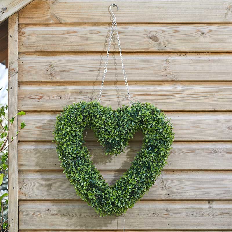 Coeur Buis 40 cm