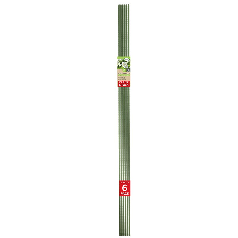 Tiges de tuteurage 1.2m - 6pc Multipack