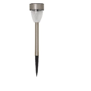 Balise Cygnus 5L Blanc Chaud Inox et verre Solaire