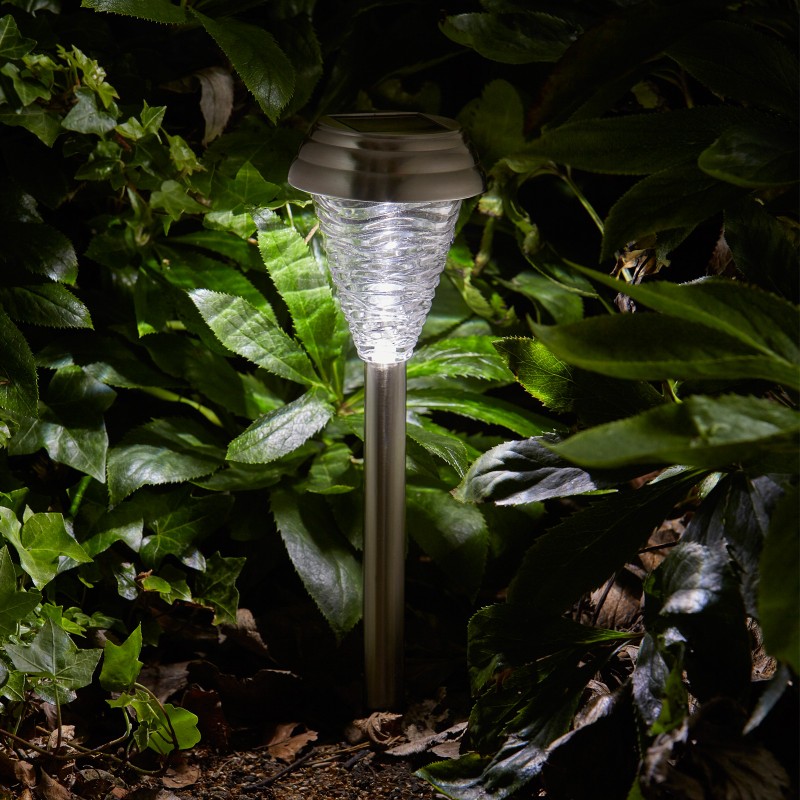 Balise Mira 3L Inox et verre Solaire