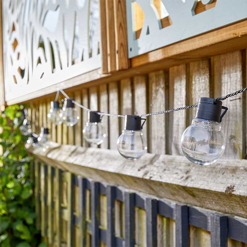 Guirlande GloBulb 10L  ampoules plastique Solaire