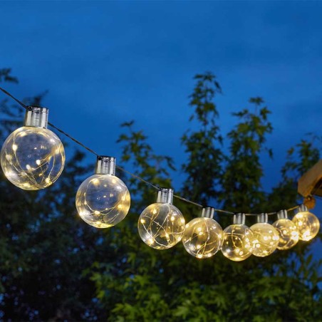 Guirlande Firefly Orbes 365 15L Solaire