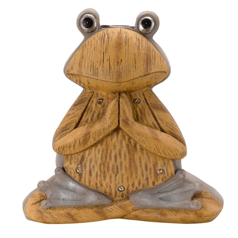 Grenouille Pierre de Bois Solaire