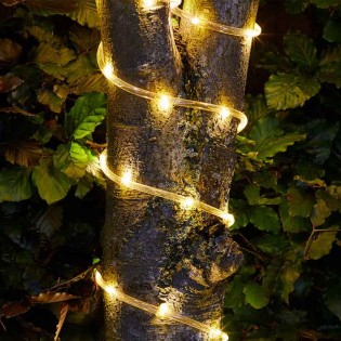 Guirlande Corde 100LEDs Solaire