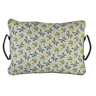 Sicillian lemon kneeler pillow