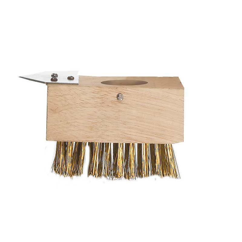 Brosse de patio + tête de rechange - FSC 1