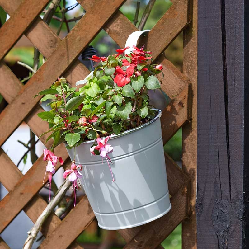 Jardinière Suspendue ivoire 15 cm