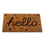 Paillasson Hearty Hello 45 x 75 cm