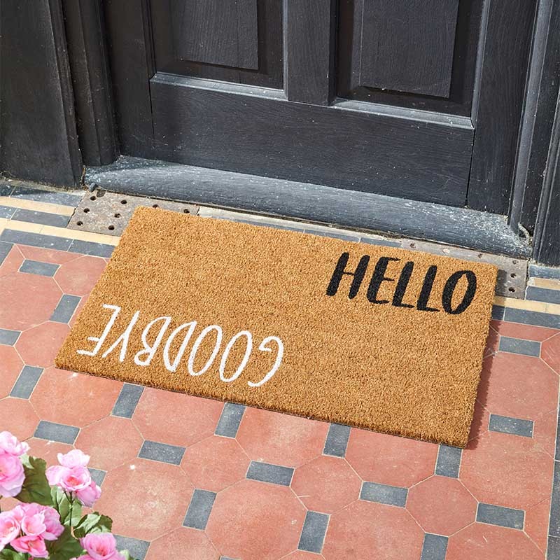Paillasson Hello, Goodbye 45 x 75 cm