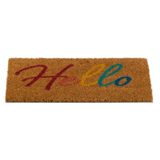 Paillasson Hello Colour 23 x 53 cm
