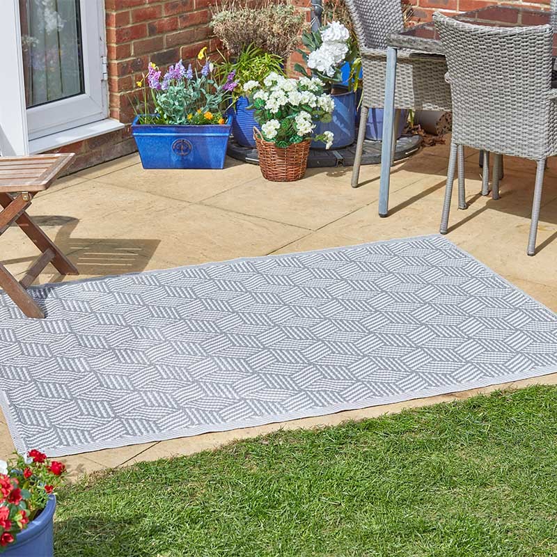 Tapis Illusion - Gris 120 x 180 cm