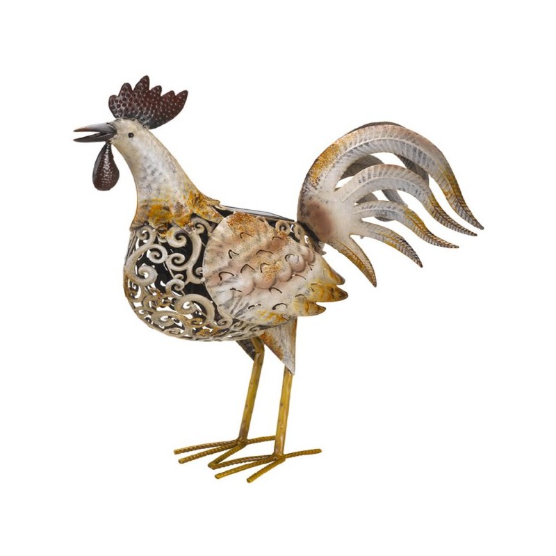 Coq Silhouette Métal