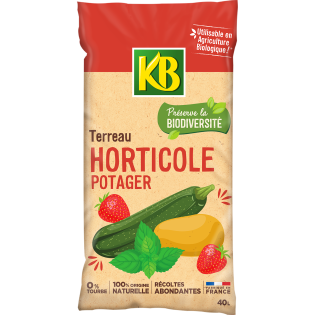 Terreau horticole potager 0% tourbe 40 L