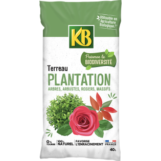 Terreau plantation 0% tourbe UAB 40 L